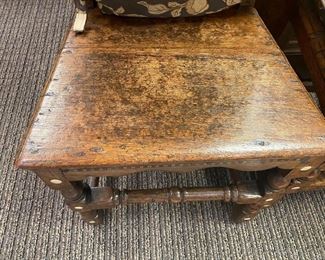 seat of inlaid chair