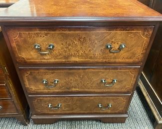 Contemporary end table, nightstand, chest of drawers