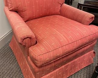 The Charles Stewart Co. upholstered armchair