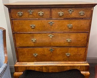 Antique chest on a stand