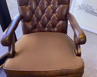 Pair of office chairs