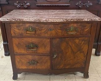 Part of BR Suite- Marble Top Washstand