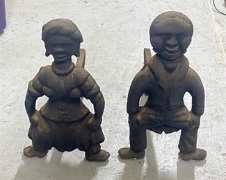 Butler & Maid Andirons