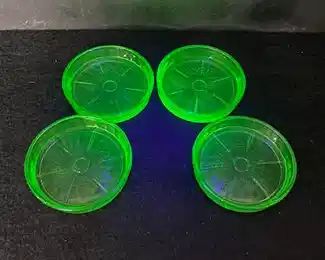 Vaseline Coasters