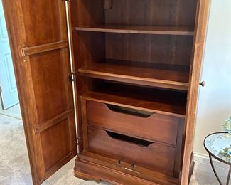 1 of 2 Armoir Interior