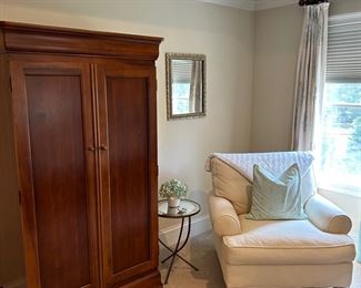 2 of 2 Club Chair Armoire