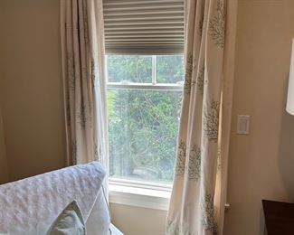 2 of 6 Linen Curtain Panels