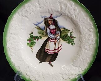 ALFRED MEAKIN FRENCH COSTUMES GRAPE PICKER WINE DECOR