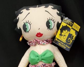 BETTY BOOP CLOTH DOLL HULA GIRL