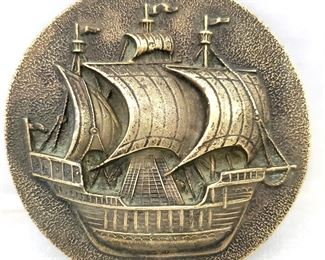 BERGAMOT TALL SHIPS BELT BUCKLE