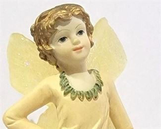 DEZINE ROBIN BOY FAIRY FIGURINE