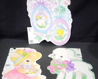 EUREKA CARDSTOCK EASTER CUTOUTS DECORATIONS
