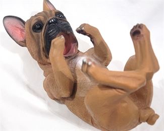 FRENCH BULLDOG FRENCHIE DOG WINE LIQUOR BOTTLE HOLDER