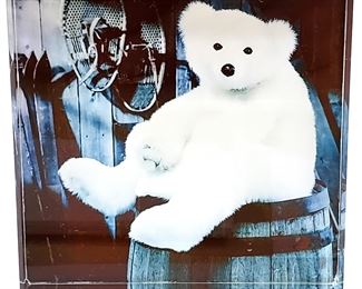 GUND TEDDY BEAR PAPER WEIGHT