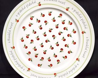 HALLMARK A GRATEFUL PLATEFUL PASS IT ON PLATE
