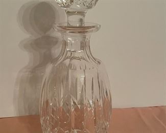 Waterford, Lismore Decanter, 11"H, Never Used/ Like New
