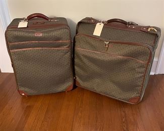 Hartmann Wings Jacquard Collection Diamond Wheeled Carry On Weekender Bag and  27” Upright Rolling Luggage
