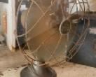 Antique Emerson small electric fan with brass blades, it works 