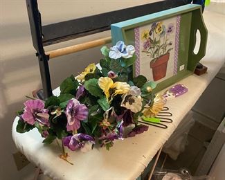 Antique Butcher Paper Cutter, Antique Ironing Board