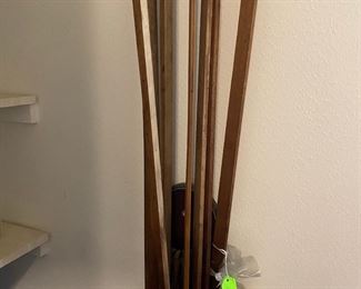 Antique Wooden Clothesline