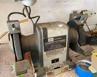 Craftsman Bench Grinder 12 HP