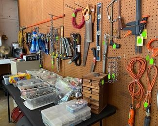 Garage FULL of Tools, PCP Joints, Extension Cords and so much MORE