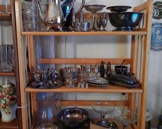 SILVERPLATE AND STERLING SILVER ITEMS