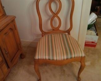 FRENCH PROVINCIAL DINING CHAIRS (SET OF 6)