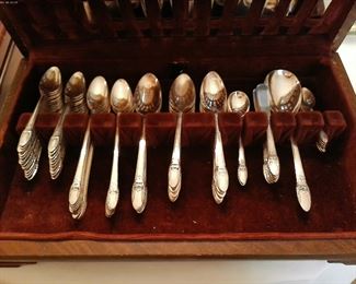 FIRST LOVE SILVERPLATE FLATWARE