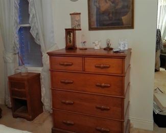 MID CENTURY CHEST OF DRAWERS