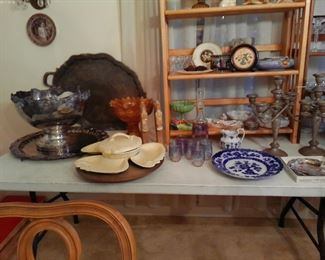 SILVERPLATE PUNCH BOWL