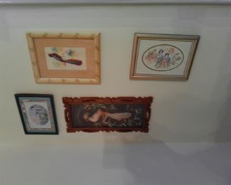 SMALL FRAMED PICTURES
