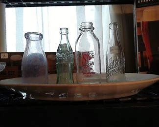 MODEL DAIRY AND BOTTLES