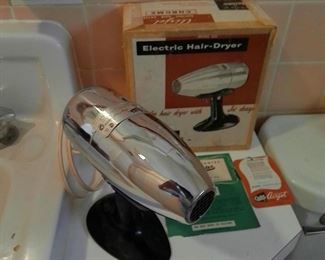 MID CENTURY ELECTRIC HAIR DRYER