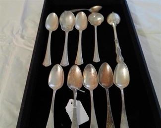 STERLING SILVER SPOONS