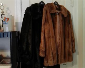DENNIS BASSO FAUX COATS NEW WITH TAGS