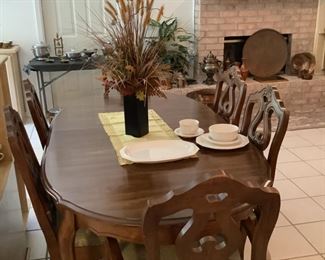 Table and chairs still left