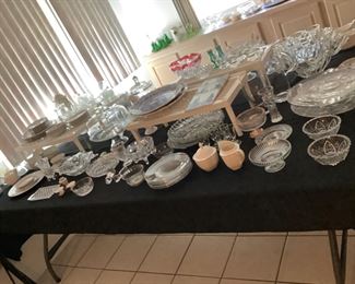 still have some pretty glassware and crystal left