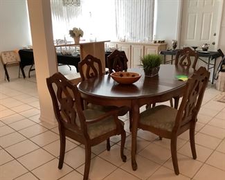 Table and chairs still available