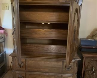 Antique wardrobe