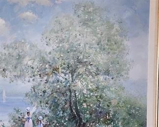 SIGNED OIL ON CANVAS