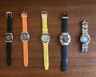 COLLECTION OF SWATCH WATCHES