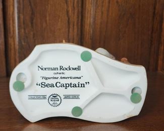 VINTAGE "SEA CAPTAIN" NORMAN ROCKWELL FIGURINE
