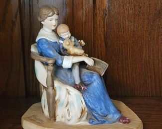 VINTAGE "BED TIME" NORMAN ROCKWELL FIGURINE