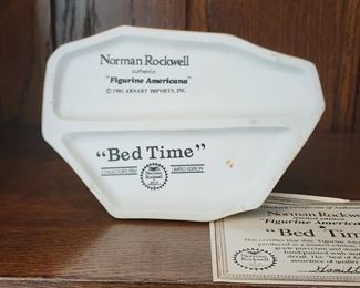 VINTAGE "BED TIME" NORMAN ROCKWELL FIGURINE
