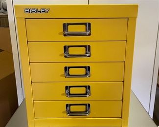 BISLEY 5 DRAWER STORAGE CABINET