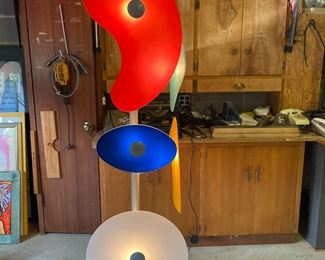 ITALIAN ORBITAL FLOOR LAMP