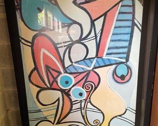 FRAMED PICASSO PRINT
