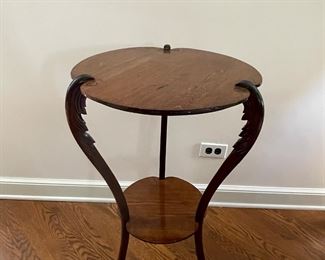 VINTAGE TWO TIER PLANT STAND