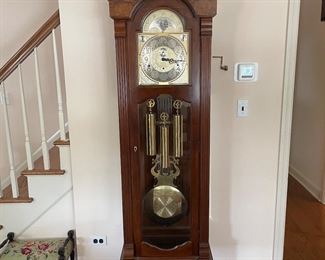 VINTAGE GRANDFATHER CLOCK
